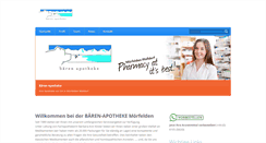 Desktop Screenshot of die-baeren-apo.de