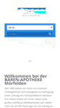 Mobile Screenshot of die-baeren-apo.de